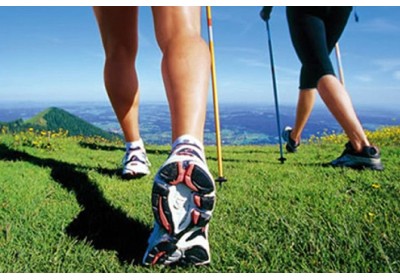 Chastel/Murat und St. Antoine Kapelle - Nordic Walking Wanderung