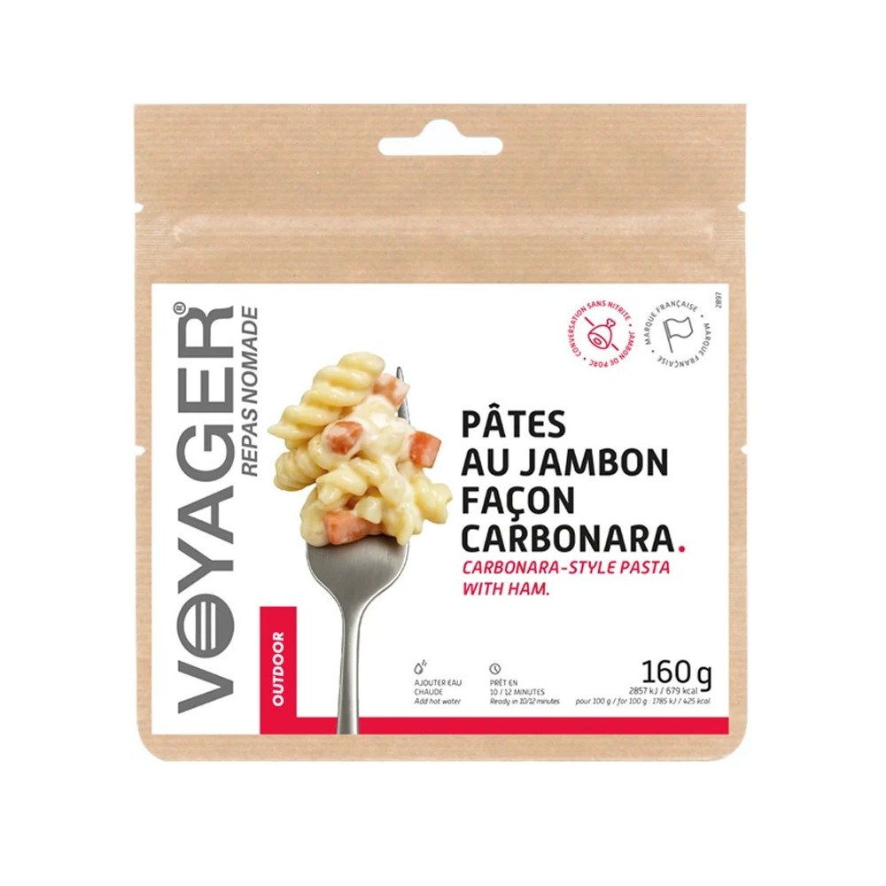 Pâtes au jambon facon carbonara XL