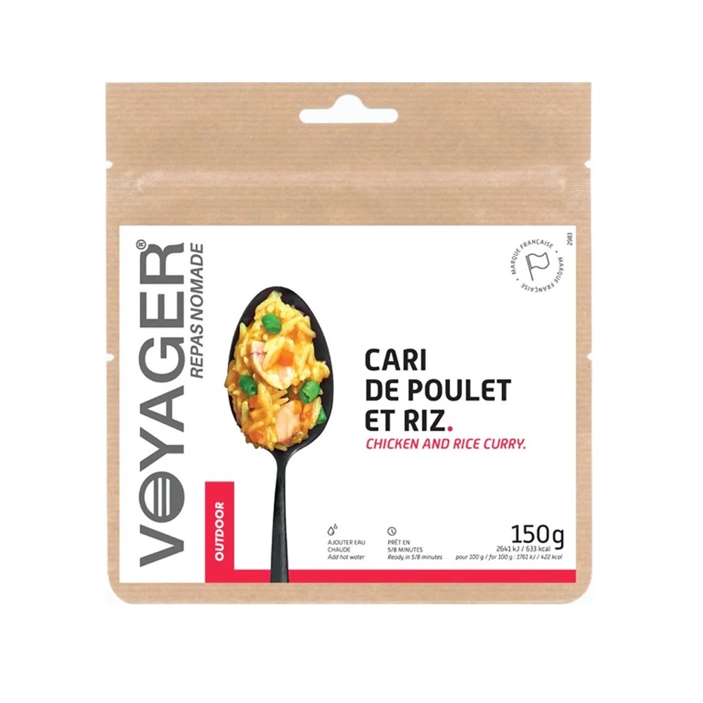 Cari de poulet et riz