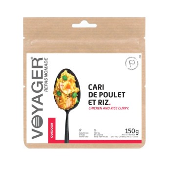 Cari de poulet et riz