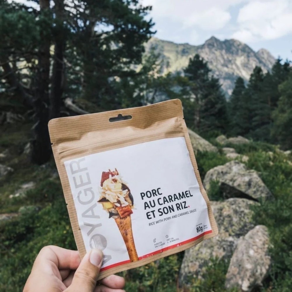 Porc au caramel et son riz