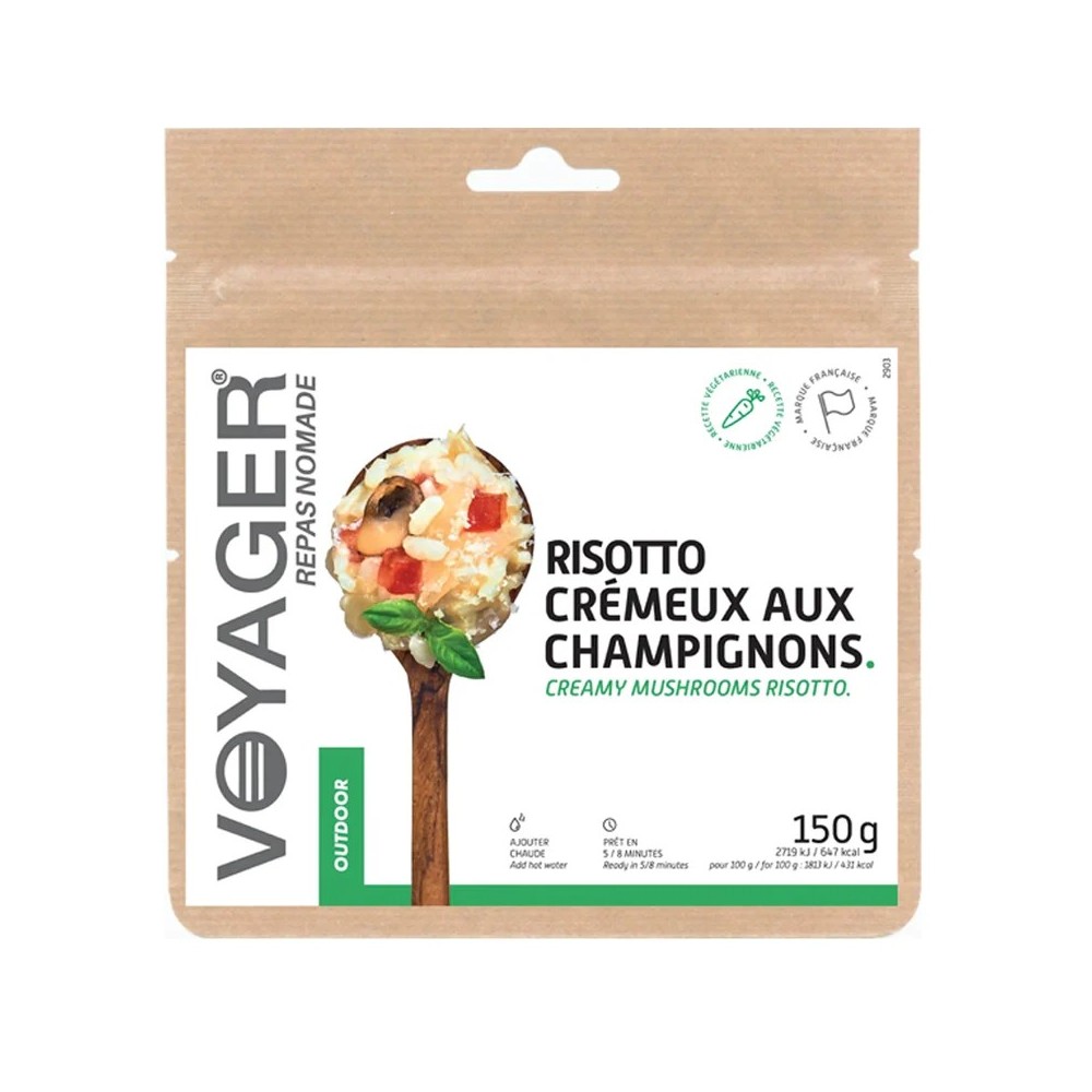 Risotto crémeux aux champignons