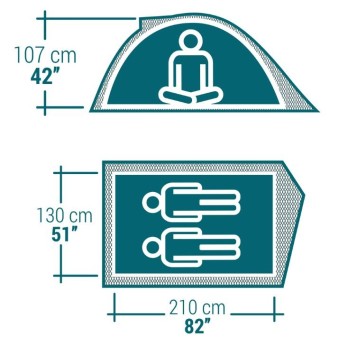 2-person bivouac tent