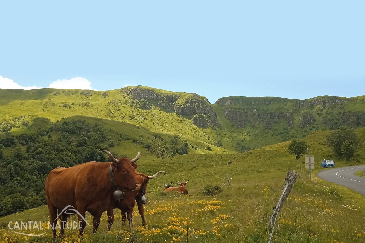 Reise „Auf den Straßen der Tour“ von Cantal Nature